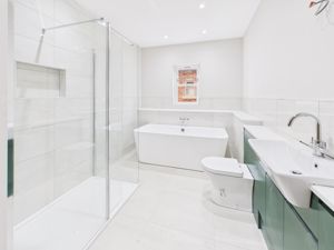 Bathroom Sample Finish- click for photo gallery